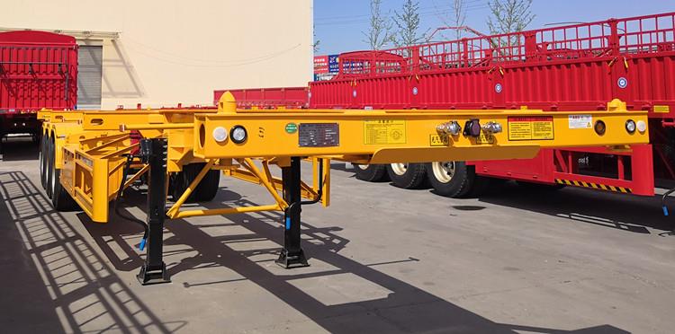 3 Axle 40ft Container Skeleton Semi Trailer for Sale in Kenya