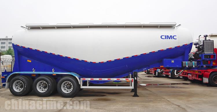 CIMC 50CBM Dry Bulk Cement Tanker Trailer for Sale in Botswana