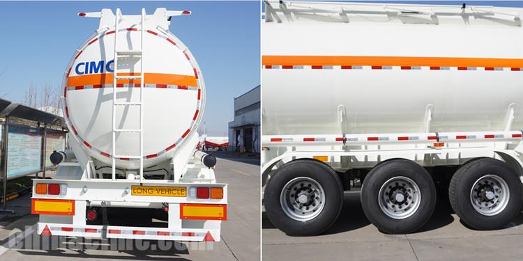 42000 Liters Diesel Fuel Tanker Trailer for Sale in Zimbabwe