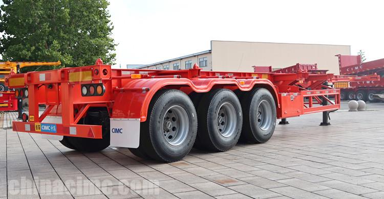 40 Foot Shipping Container Chassis Trailer for Sale in Philippines