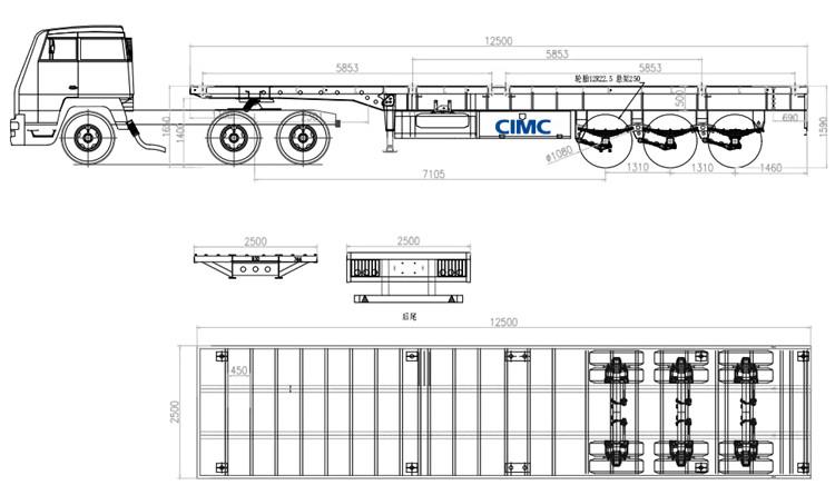 How Much does a 40 Ft Flatbed Trailer Cost in Tanzania