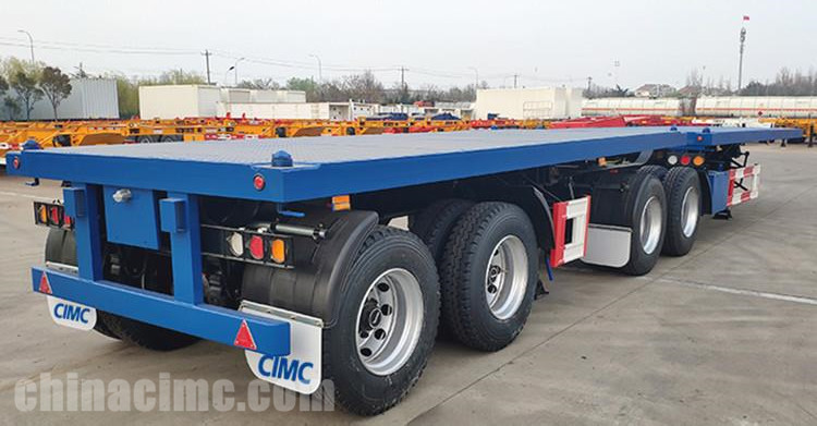 CIMC 20 Foot Flatbed Superlink Trailer for Sale in Brazil