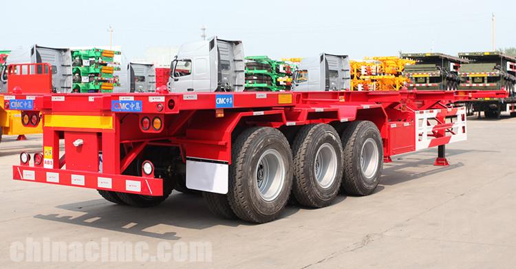CIMC 40 ft Intermodal Container Chassis Trailer for Sale in Malta