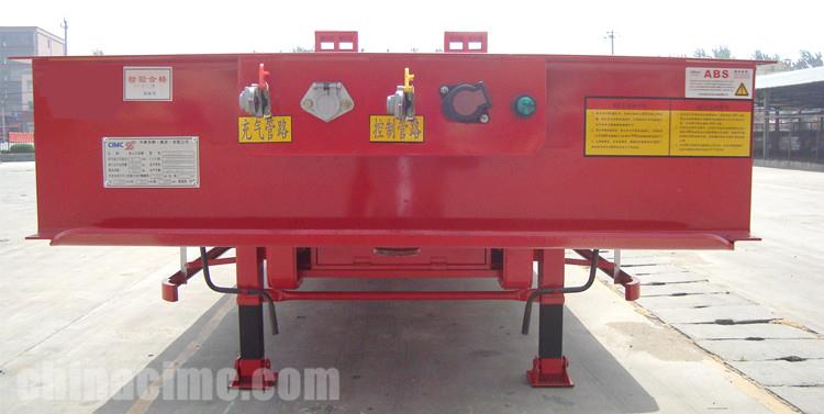 2 Axle 40 Ton Semi Low Bed Trailer for Sale in Senegal