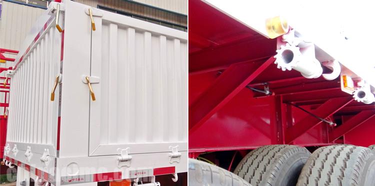 CIMC 60 Ton Drop Side Trailer for Sale in Malawi