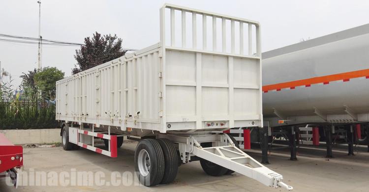 CIMC 30T Dropside Drawbar Trailer for Sale in Nigeria