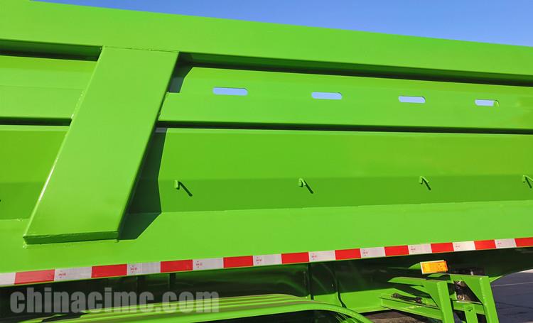 2 Axle 40 Ton End Dump Semi Trailer for Sale in Kenya