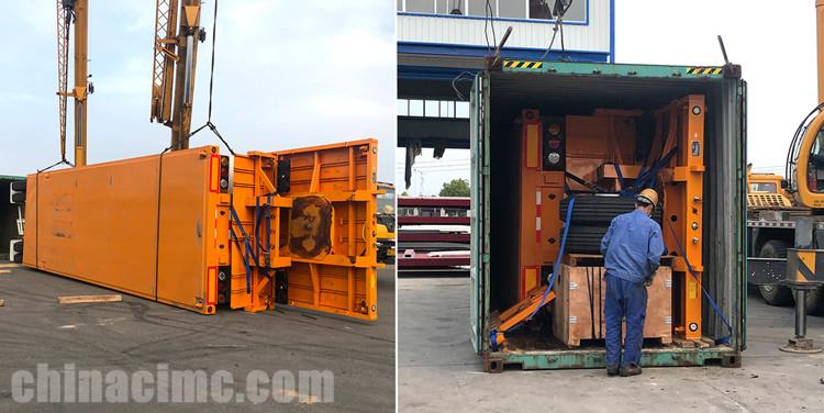 CIMC 2 Axle 20 Foot Flatbed Trailer for Sale in Namibia