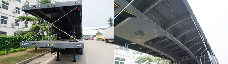 4 axle flatbed trailer