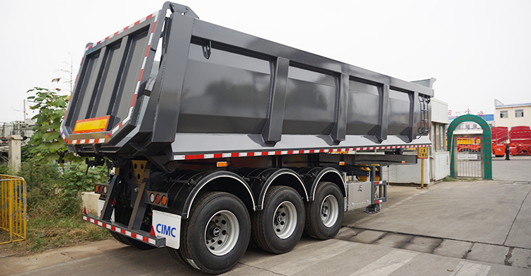 tipper semi trailer