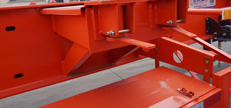 CIMC Tri Axle 40Ft Shipping Container Chassis Trailer will be sent to Congo 