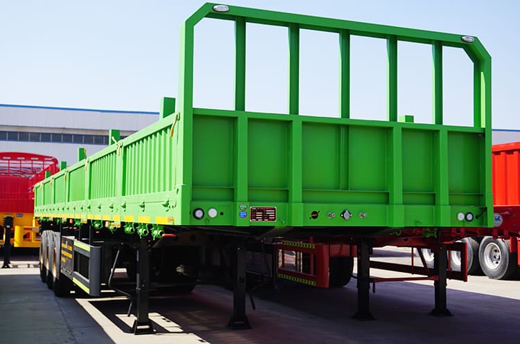 CIMC 3 Axle 40 Ton Side Wall Semi Trailer for Sale in Liberia