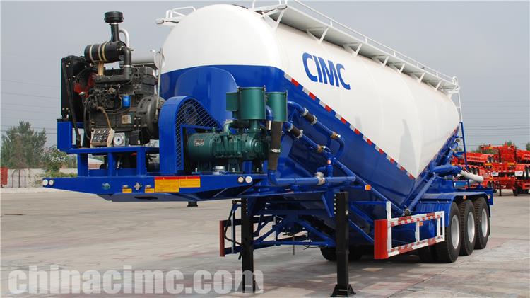 40CBM Cement Tanker Trailer for Sale In Indonesia