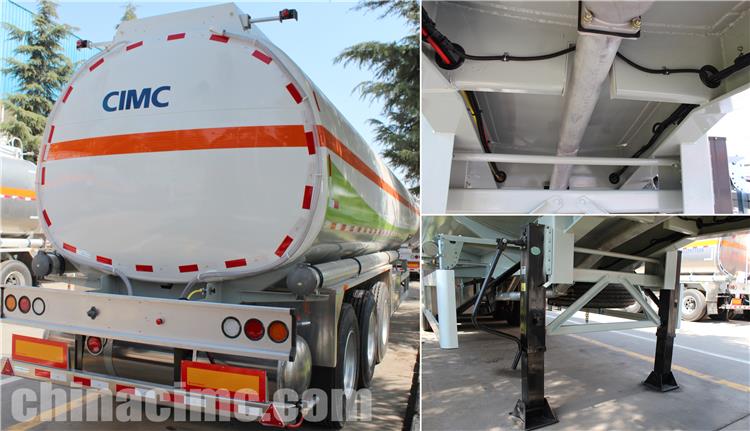 45000 Liters Fuel Tanker Trailer for Sale In Costa Rica