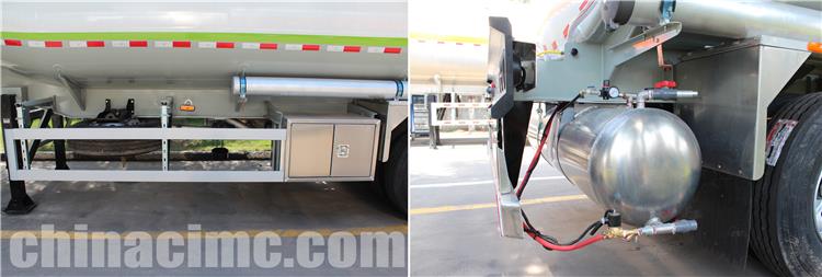 45000 Liters Fuel Tanker Trailer for Sale In Costa Rica