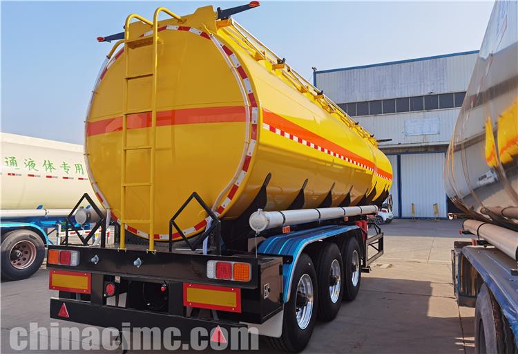 CIMC Tri Axle 40,000 Liters Stainless Steel Tanker Trailer for Sale In United Arab Emirates