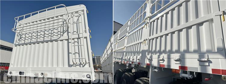 CIMC Trailer for Sale 60 Ton Fence Cargo Semi Trailer for Sale In Sudan