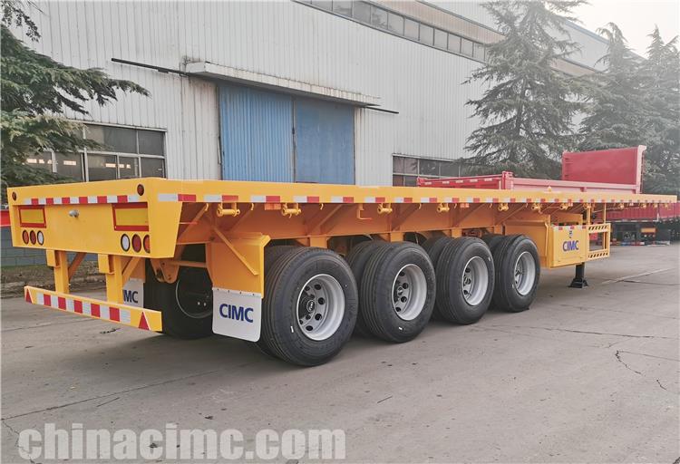 CIMC 4 Axle 40ft Flatbed Trailer for Sale In Zimbabwe, Harare