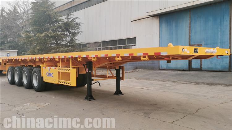 CIMC 4 Axle 40ft Flatbed Trailer for Sale In Zimbabwe, Harare