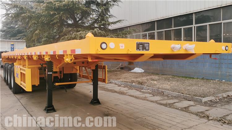 CIMC 4 Axle 40ft Flatbed Trailer for Sale In Zimbabwe, Harare