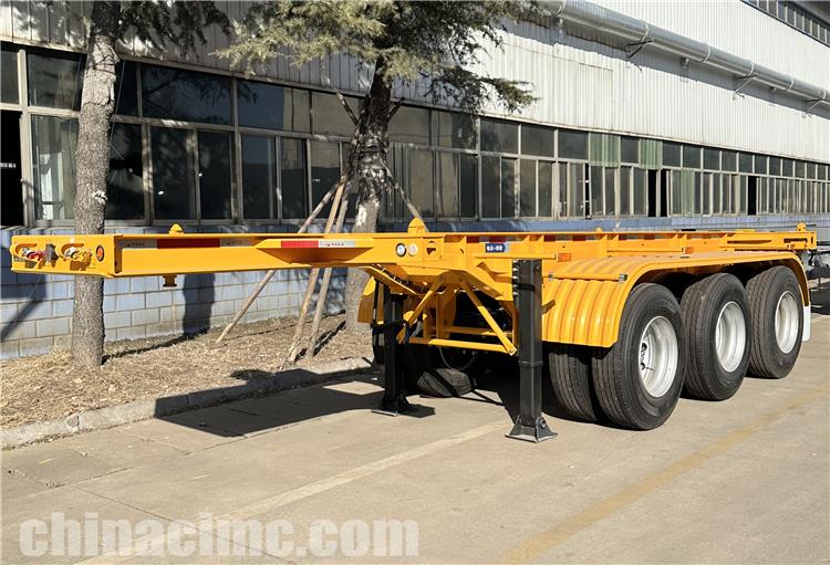 CIMC 20 Ft Container Chassis Trailer for Sale In Jamaica