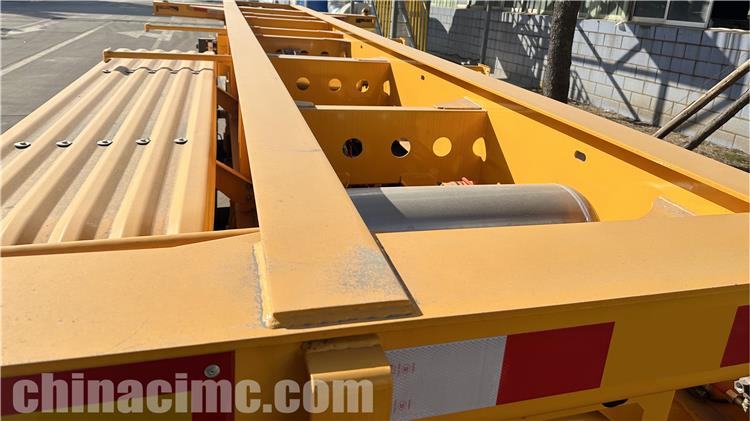 CIMC 20 Ft Container Chassis Trailer for Sale In Jamaica