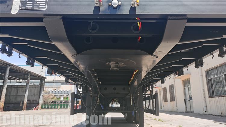 CIMC 4 Axle Flat Bed Truck Trailer for Sale In Zimbabwe