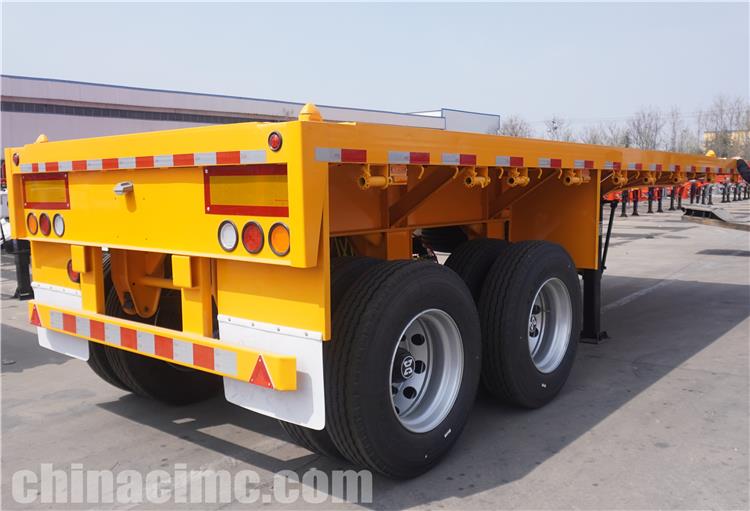 2 Axle 20 ft Flatbed Trailer for Sale In Zimbabwe