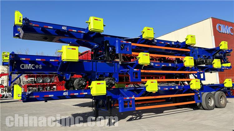CIMC 2 Axle 45 ft Teminal Semi Trailer for Sale In Kenya