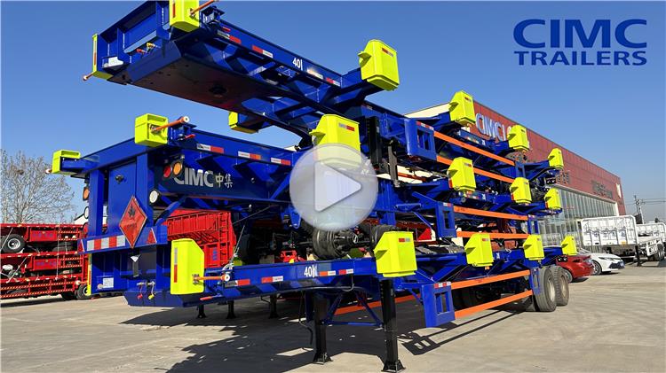 CIMC 2 Axle 45 ft Teminal Semi Trailer for Sale In Kenya