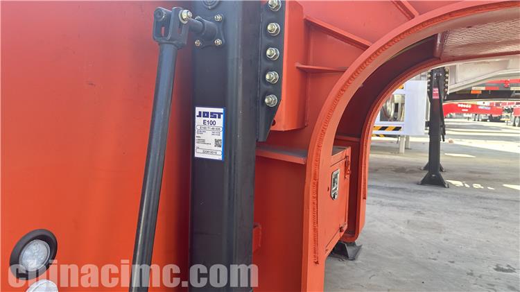 CIMC 4 Axle Low Loader Semi Trailer for Sale In Palau Islands