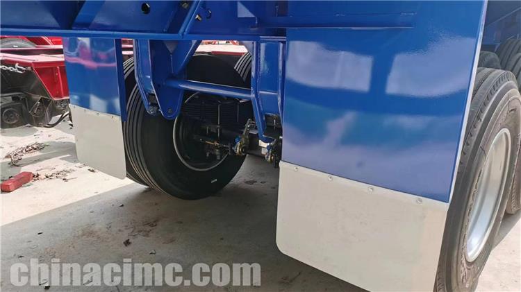 CIMC 2 Axle 20ft Flatbed Dump Trailer for Sale In Saint Lucia