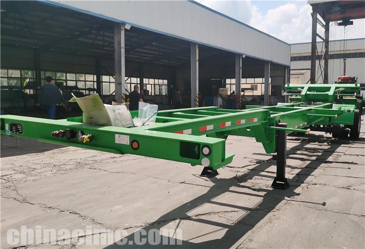 2 Axle 40 ft Shipping Container Trailer for Sale In Jamaica