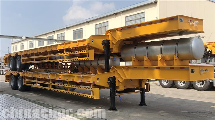 2 Axle 60 Ton Low Bed Semi Trailer for Sale In Namibia