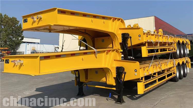 3 Axle Low Bed Trailer Tri Axle Trailer for Sale In Jamaica