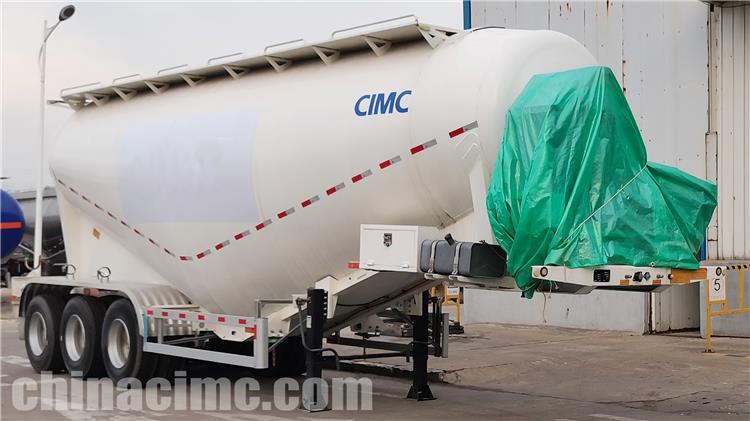 CIMC 45CBM Cement Silo Trailer for Sale In Dominican