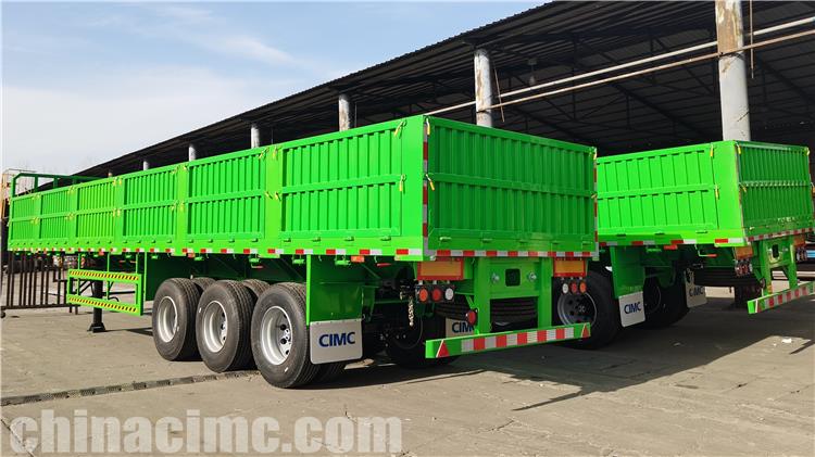 1000mm Side Wall Semi Trailer for Sale In Zimbabwe