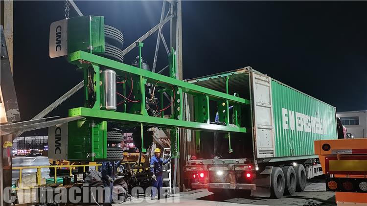 CIMC 40 ft Container Chassis Trailer for Sale In Jamaica JMMBJ