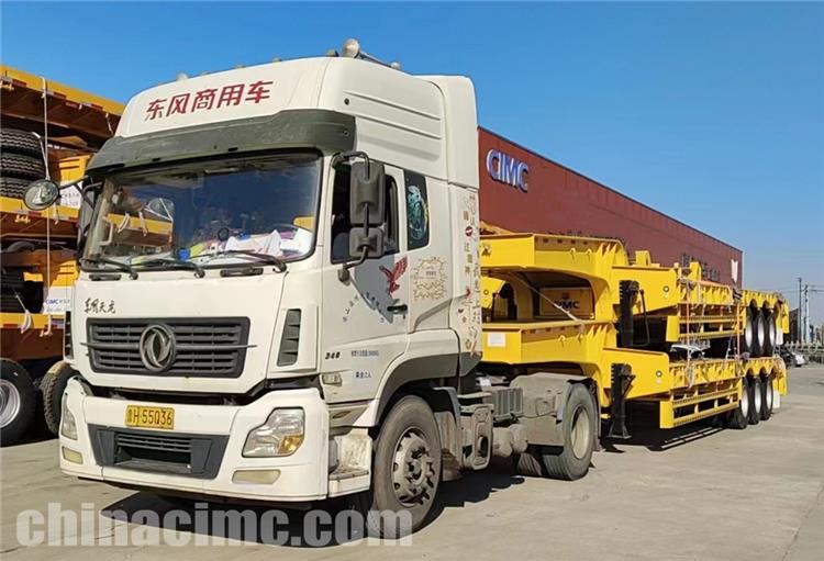Tri Axle 60 Ton Lowbed Trailer for Sale In Philippines