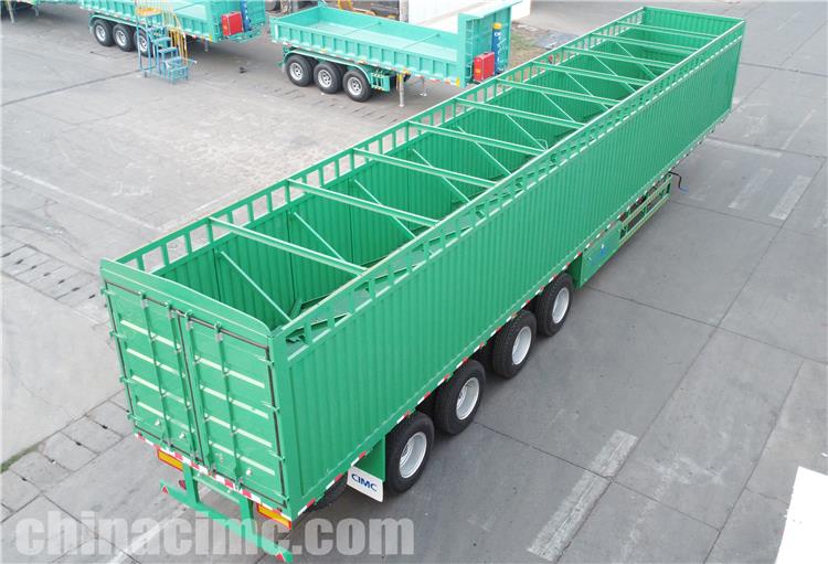 CIMC 4 Axle Cargo Semi Trailer for Sale In Sudan