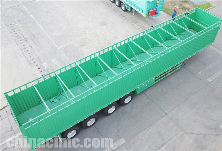CIMC 4 Axle Cargo Semi Trailer for Sale In Sudan