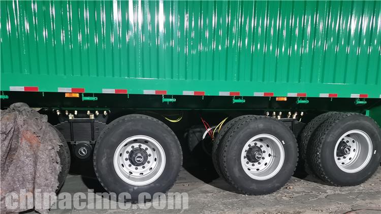 CIMC 4 Axle Cargo Semi Trailer for Sale In Sudan