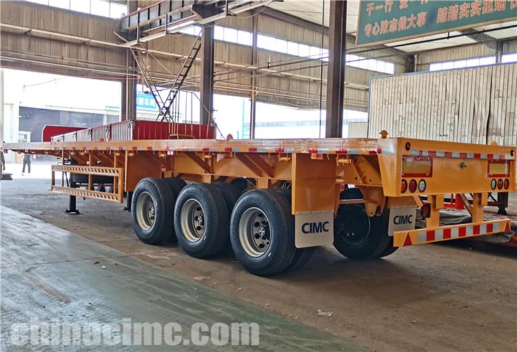 Three Axle Semi Flat Bed Trailer for Sale In Jamaica