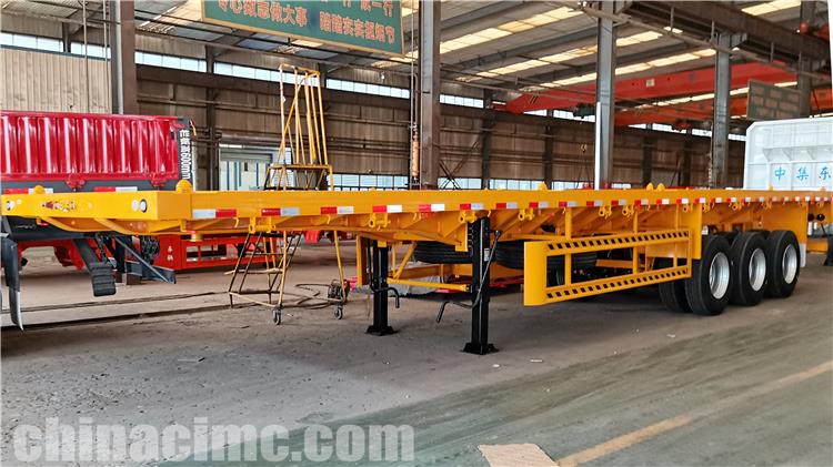 Three Axle Semi Flat Bed Trailer for Sale In Jamaica