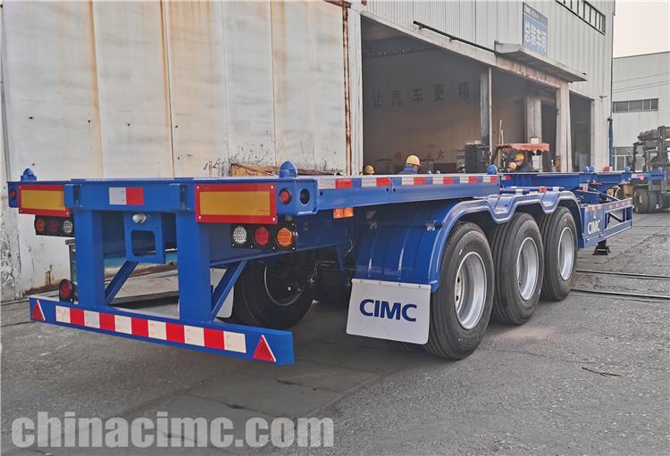 CIMC 3 Axle 40 ft Skeleton Semi Trailer for Sale In Jamaica