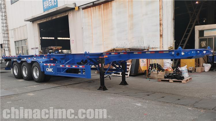 CIMC 3 Axle 40 ft Skeleton Semi Trailer for Sale In Jamaica
