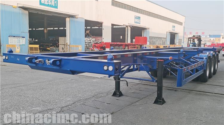 CIMC 3 Axle 40 ft Skeleton Semi Trailer for Sale In Jamaica