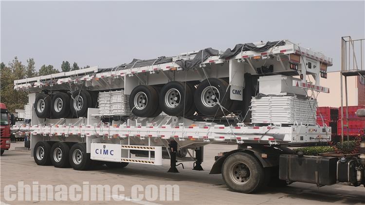 80 T Fence Cargo Trailer for Sale In Sudan