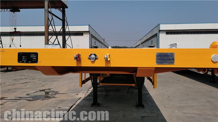CIMC Tri Axle Flatbed Trailer for Sale In Mexico