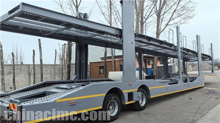 Car Transporter Trailer Car Carriers for Sale in Uzbekistan